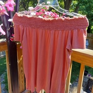 Womens Off the Shoulder Top size small